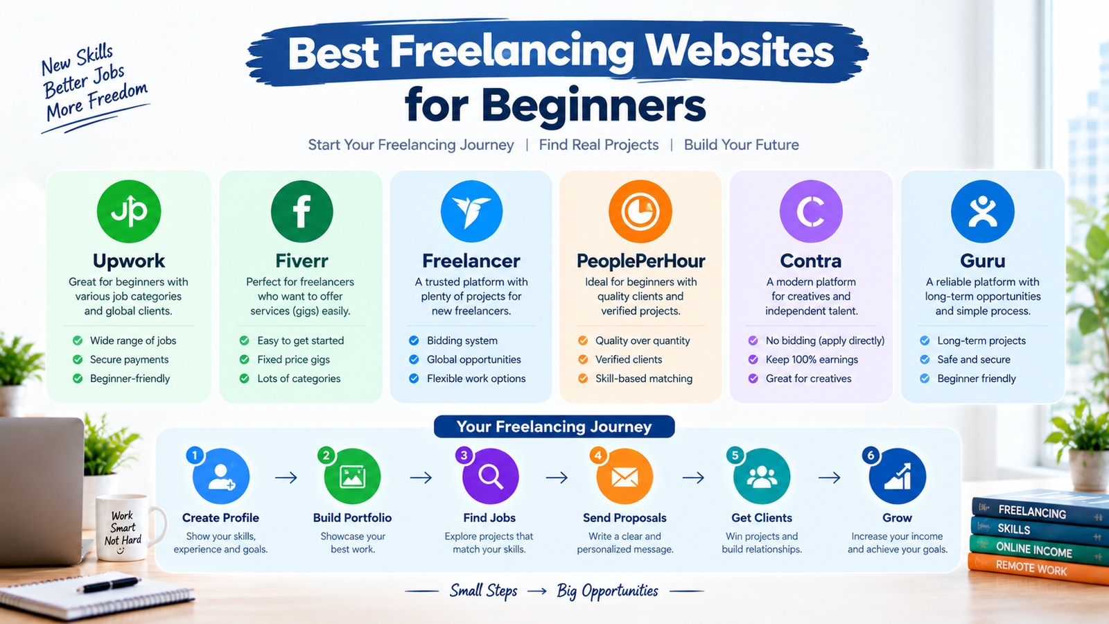Best Freelancing Websites for Beginners in 2026