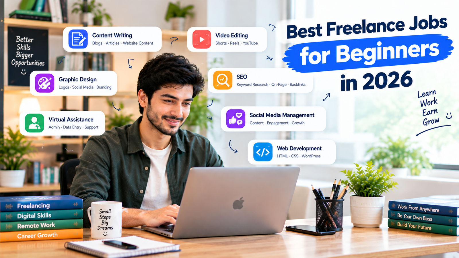 Best Freelance Jobs for Beginners in 2026: 10 Jobs to Start With