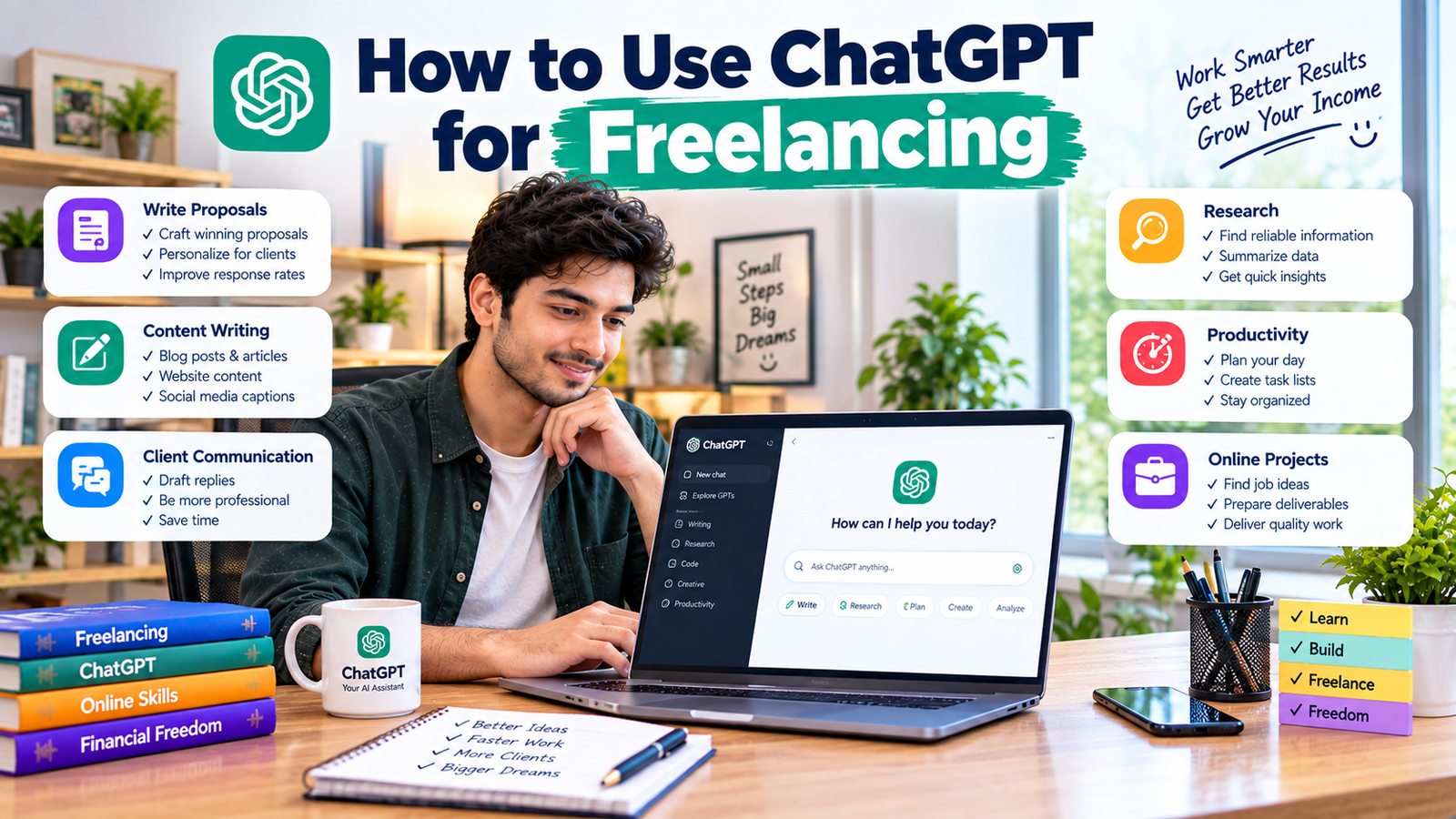 How to Use ChatGPT for Freelancing in 2026: Complete Beginner's Guide